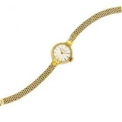 Patek Philippe Lady’s Dress Watch, Ref. 2249 — 18K Gold Case on Later 14K Mesh