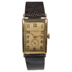 Patek Philippe Large Curved 1920s Mechanical Wrist Watch