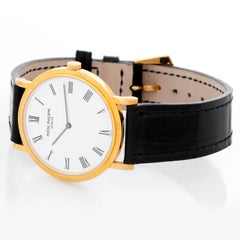 Patek Philippe Men's 18 Karat Yellow Gold Calatrava 5120 J or 5120J