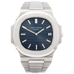 Vintage Patek Philippe Nautilus 0 3700/11 Men's Stainless Steel Unpolished Rare "II"