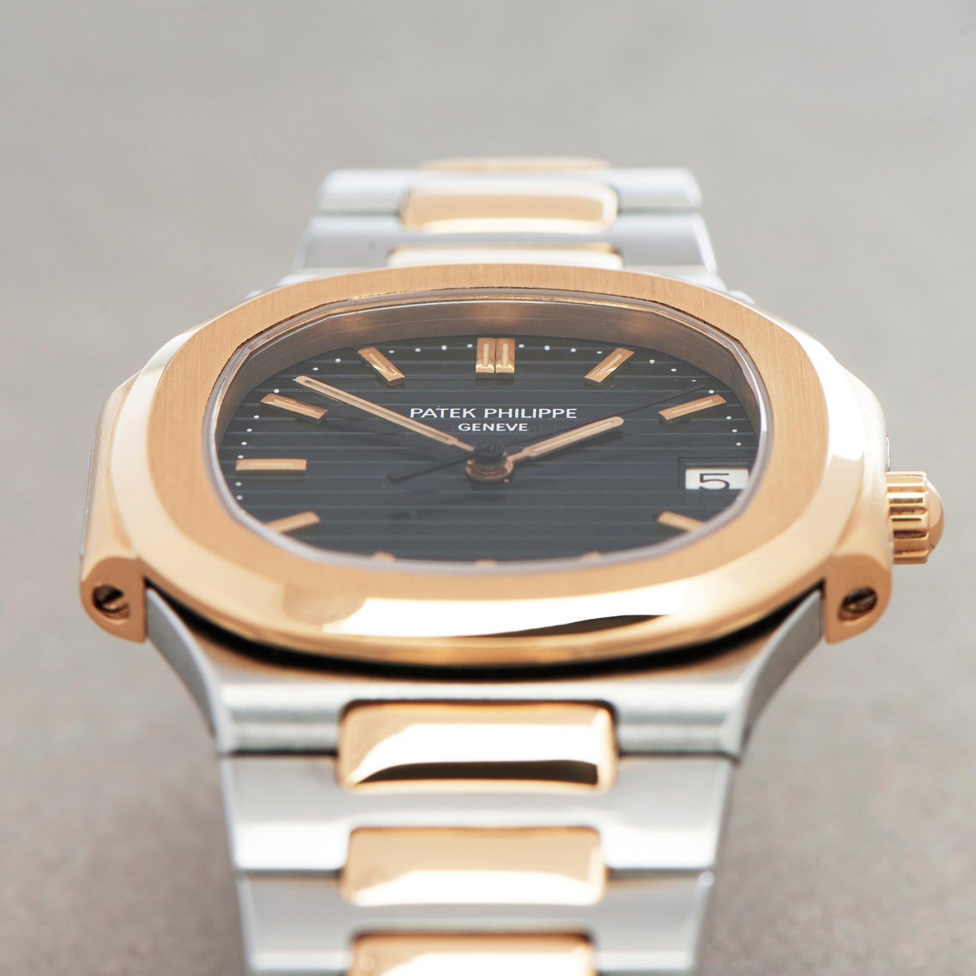 Women's Patek Philippe Nautilus 0 3900 Ladies Yellow Gold & Stainless Steel 0 Watch