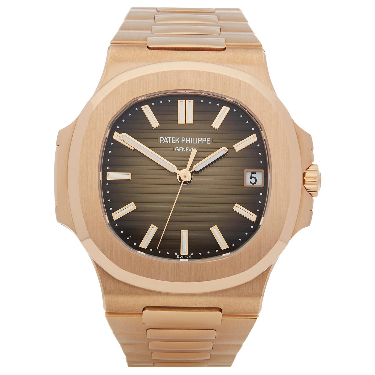 Patek Philippe Nautilus 18 Karat Rose Gold 5711R