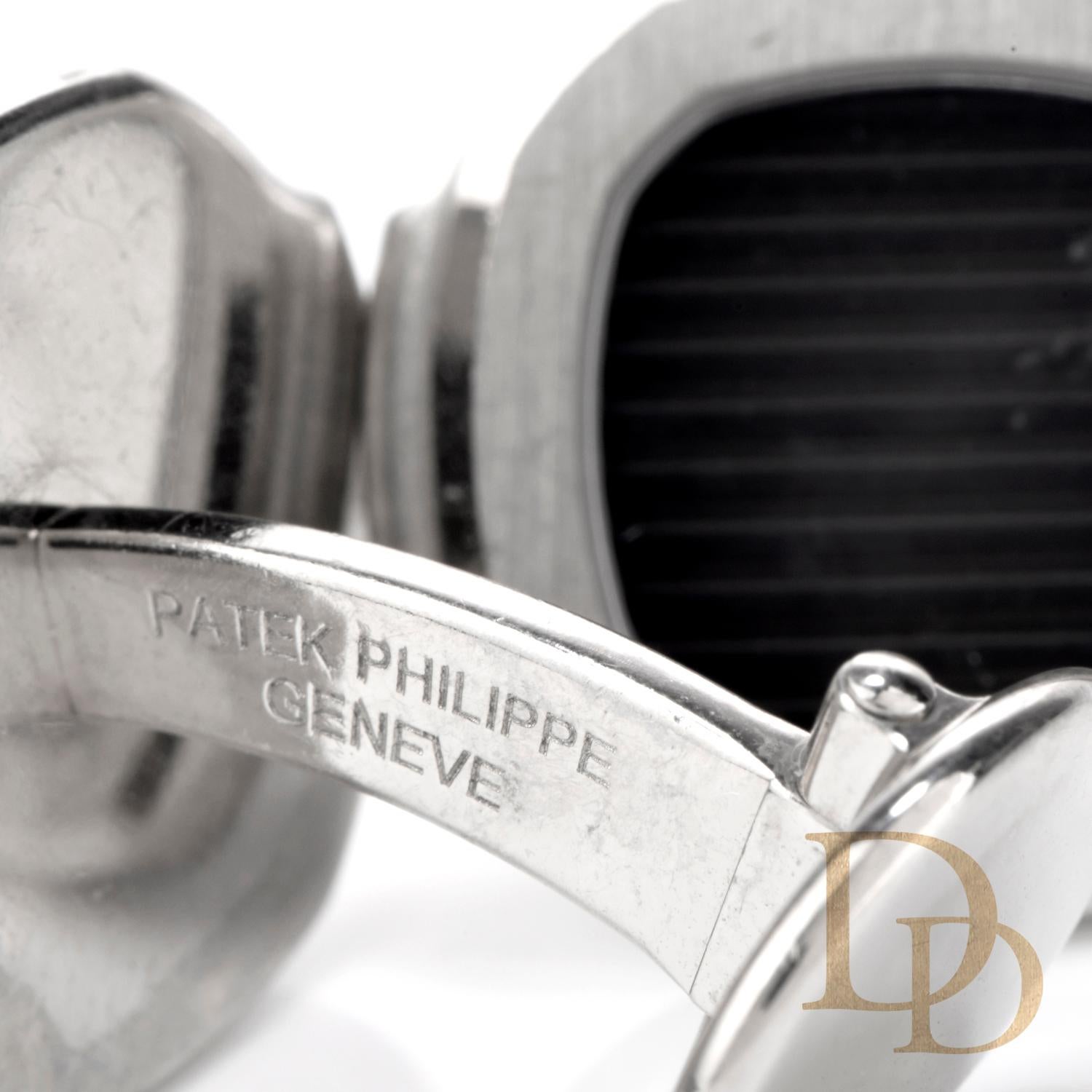 patek nautilus cufflinks