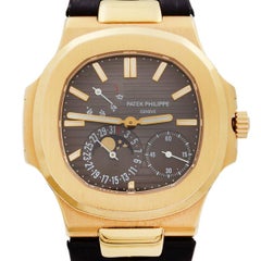 Patek Philippe Nautilus 18 Karat Rose Gold Moon Phase Automatic Watch 5712R-001