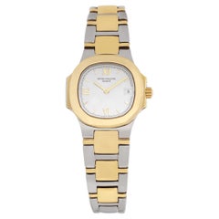 Vintage Patek Philippe Nautilus 18k Yellow Gold & Stainless Steel Watch Ref 4700/51