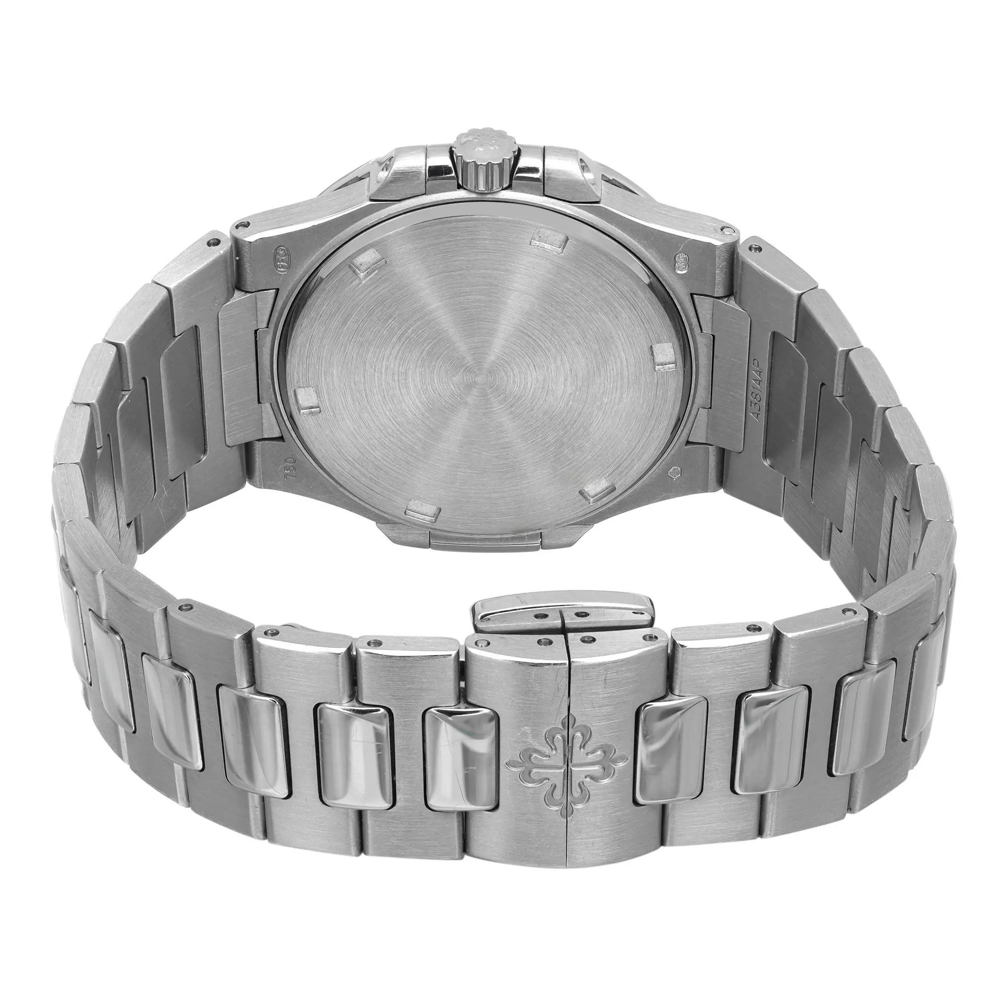 Patek Philippe Nautilus 32mm 18K White Gold Silver Dial Ladies Watch 7011/1G-001 2