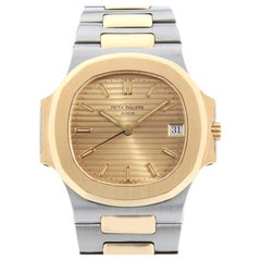 Patek Philippe Nautilus 3800/001J Gold Men's Watch - Elegant, Pre-Owned
