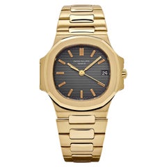 Patek Philippe Nautilus 3800/1 Yellow Gold Blue Dial (1983)