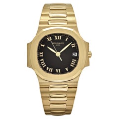Patek Philippe Nautilus 3800/1J-017 Yellow Gold Black Dial (2003)