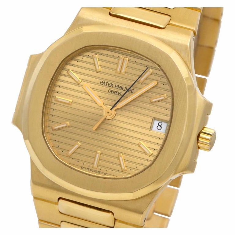 patek philippe nautilus 3800 gold