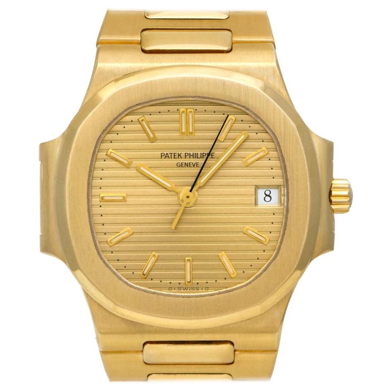 patek philippe nautilus 3800 gold