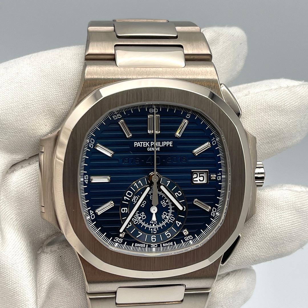 Patek Philippe Nautilus 40th Anniversary 5976/1G-001, 2018 In Excellent Condition In New York, NY