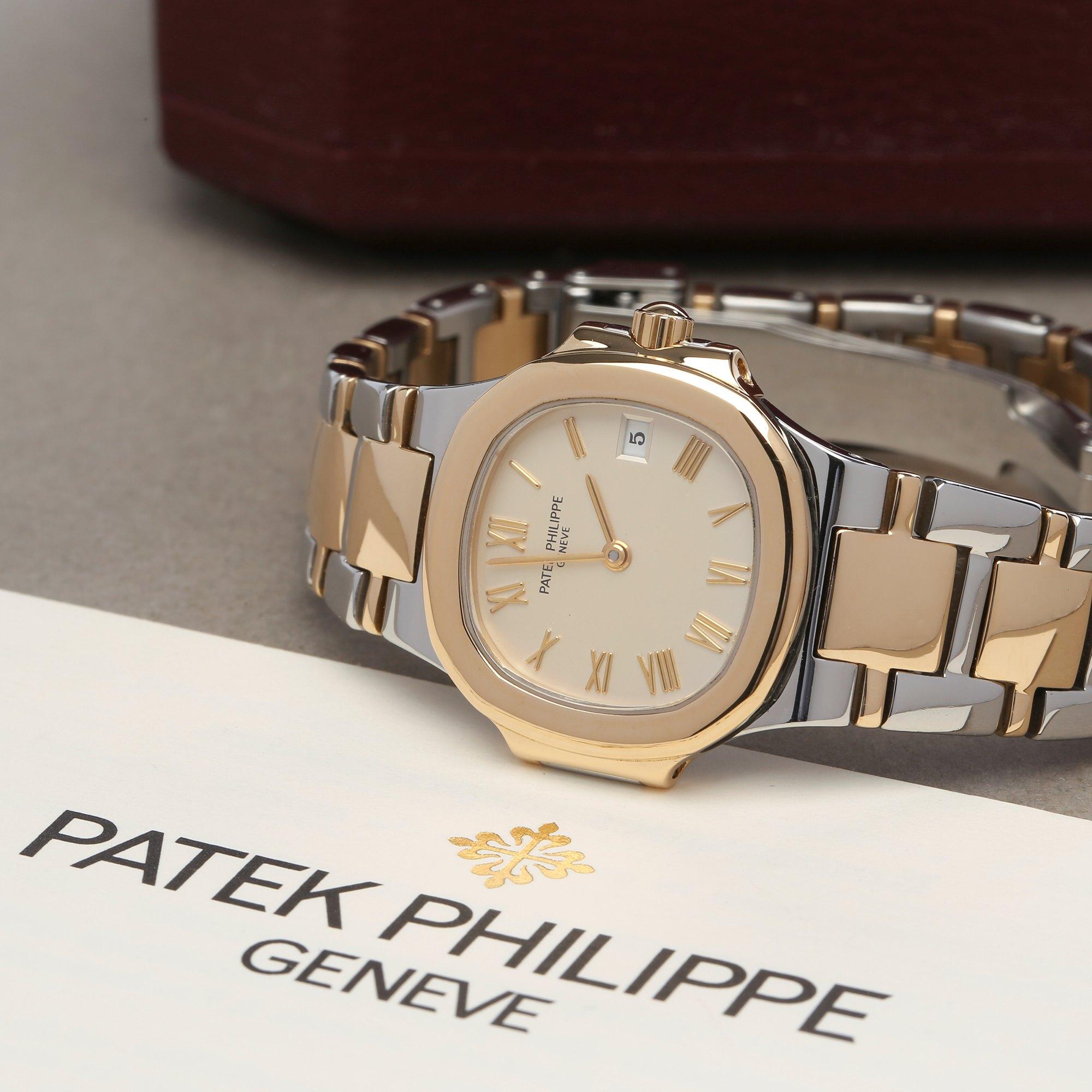 Patek Philippe Nautilus 4700/061 Ladies Yellow Gold & Stainless Steel Lady Watch 1