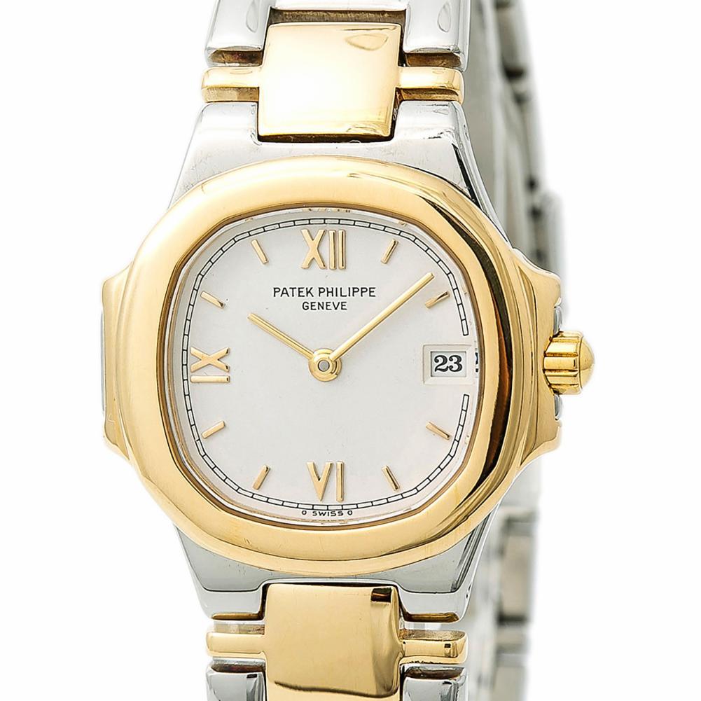 Patek Philippe Nautilus 4700/15, Gold Dial, Certified and Warranty In Good Condition In Miami, FL
