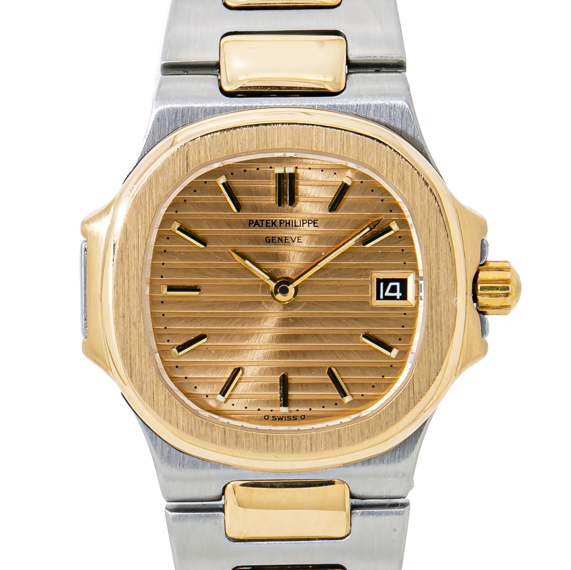 Contemporary Patek Philippe Nautilus 4700, Champagne Dial, Certified