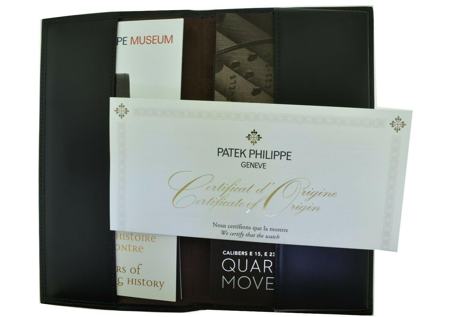 patek philippe warranty card