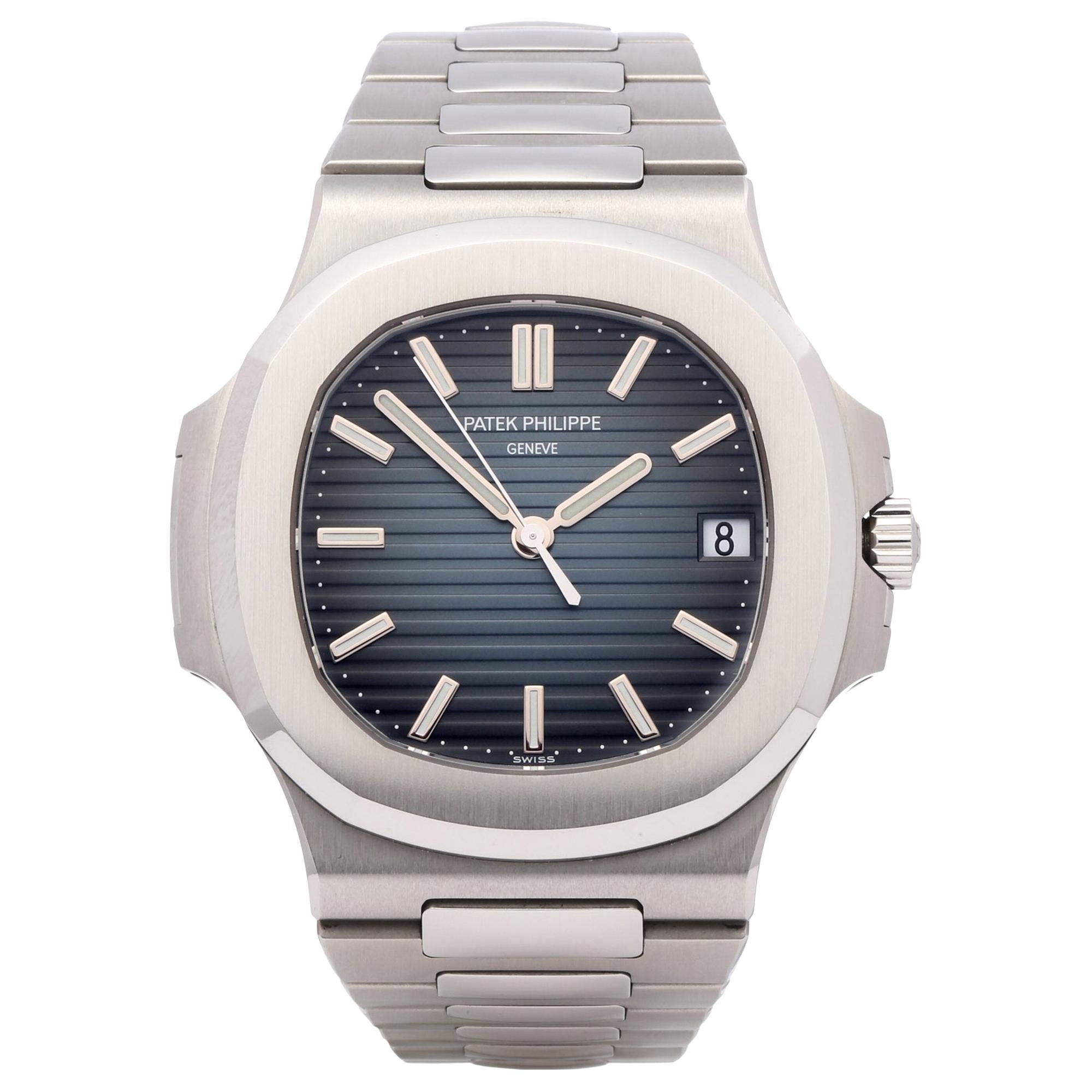 Patek Philippe Nautilus 5711/1A-010 Men's Stainless Steel Unpolished Watch