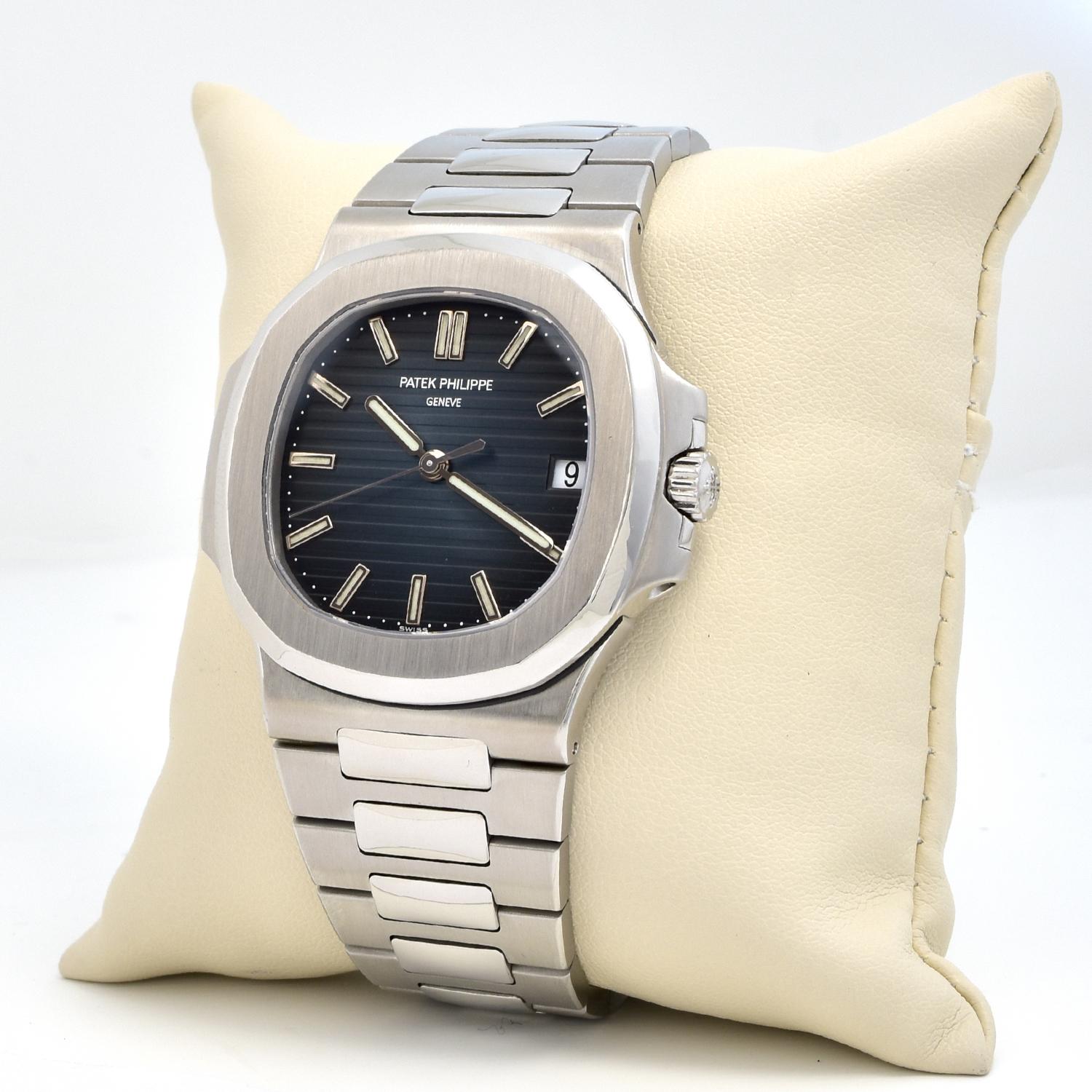 Hands down the most sought after and in-demand watch in the world. The Patek Philippe Nautilus 5711 cased in steel is short of a masterpiece. Designed to perfection fits slim on the wrist but commands and incredible presence. The bracelet is smooth