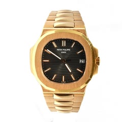 Patek Philippe Nautilus 5711R Rose Gold Bracelet Brown Dial Watch