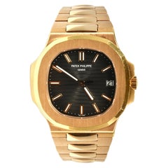 Patek Philippe Nautilus 5711R Rose Gold Bracelet Brown Dial Watch