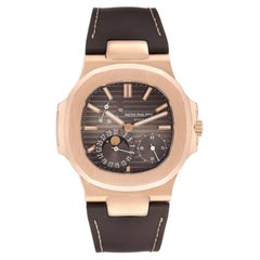 Patek Philippe Nautilus 5712R Moonphase 18K Rose Gold Mens Watch