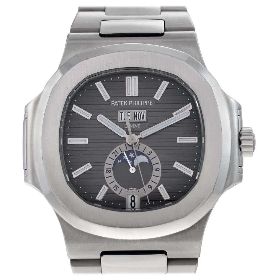 Patek Philippe Nautilus 5726A/001, Black Dial, Certified For Sale at ...
