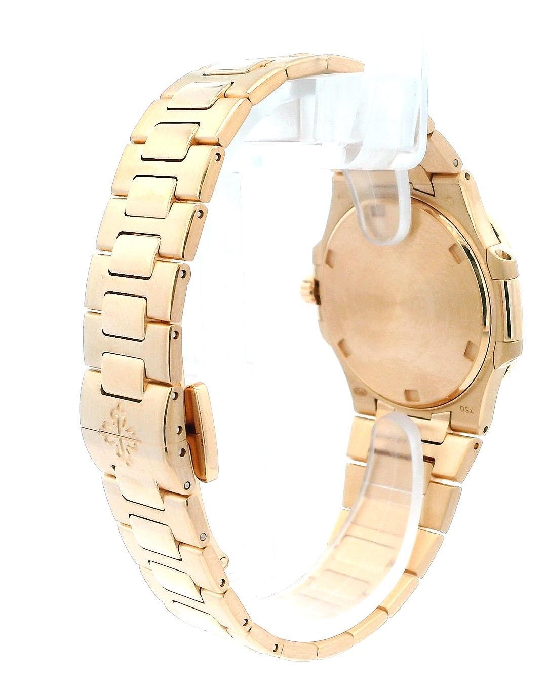 Patek Philippe Nautilus 7010/1R T&Co Taupe Dial & Diamond Bezel Ladies Watch For Sale 2