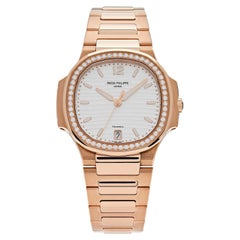 Patek Philippe Nautilus 7118/1200R-001 Automatic Tiffany & Co. Rose Gold Diamond