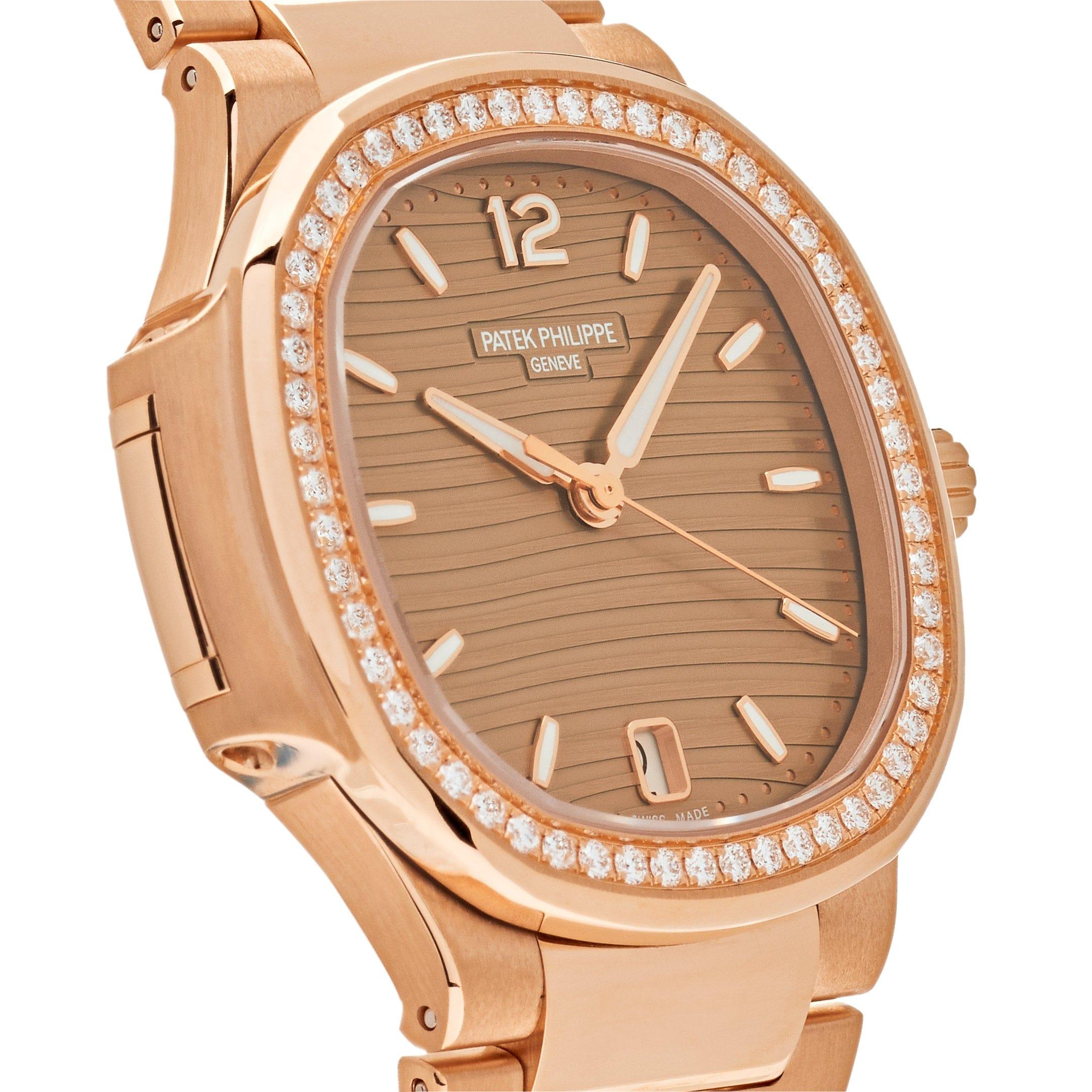 Women's Patek Philippe Nautilus 7118/1200R-010 'Ladies' Rose Gold (2025) For Sale