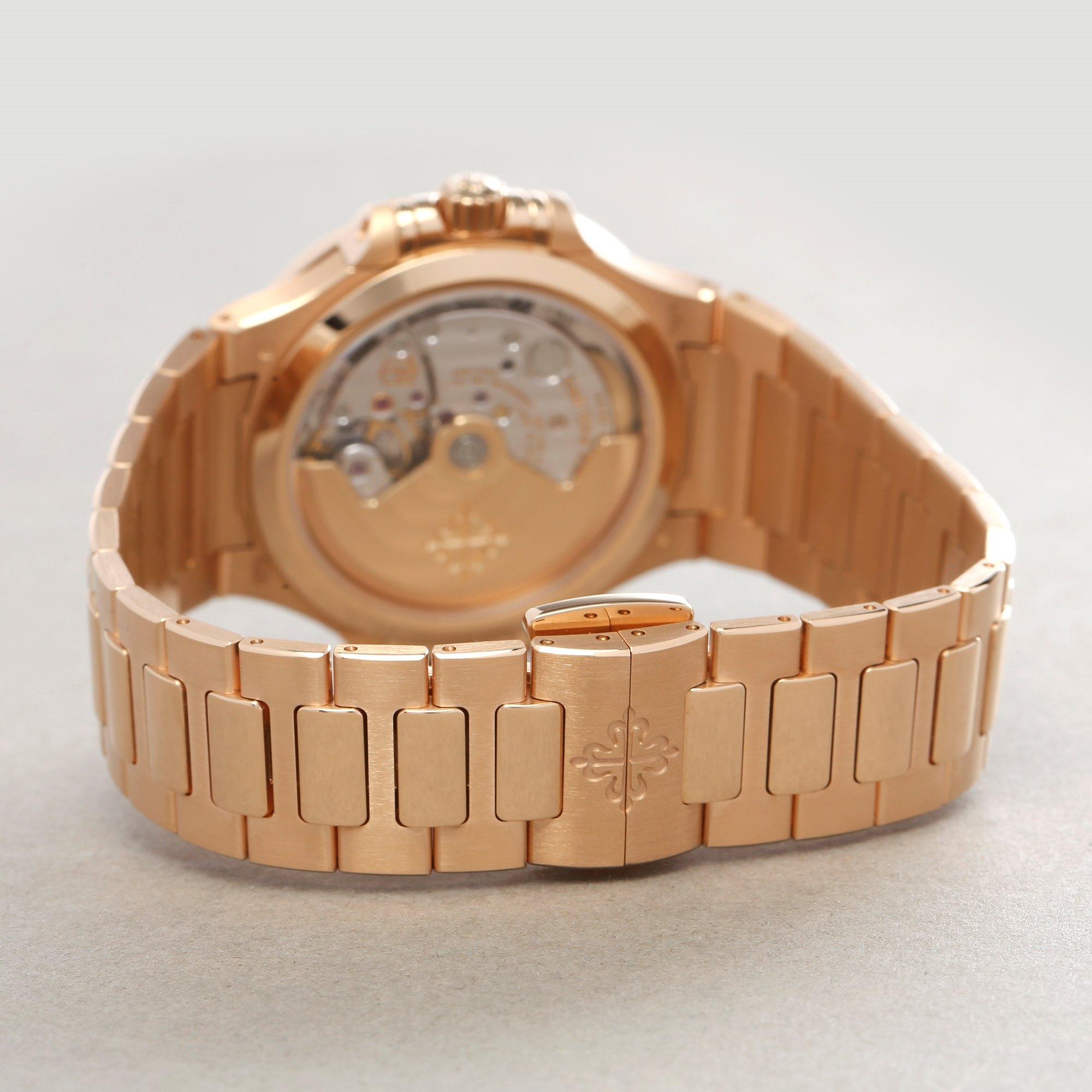 Women's Patek Philippe Nautilus 7118/1200R-010 Unisex Rose Gold Watch