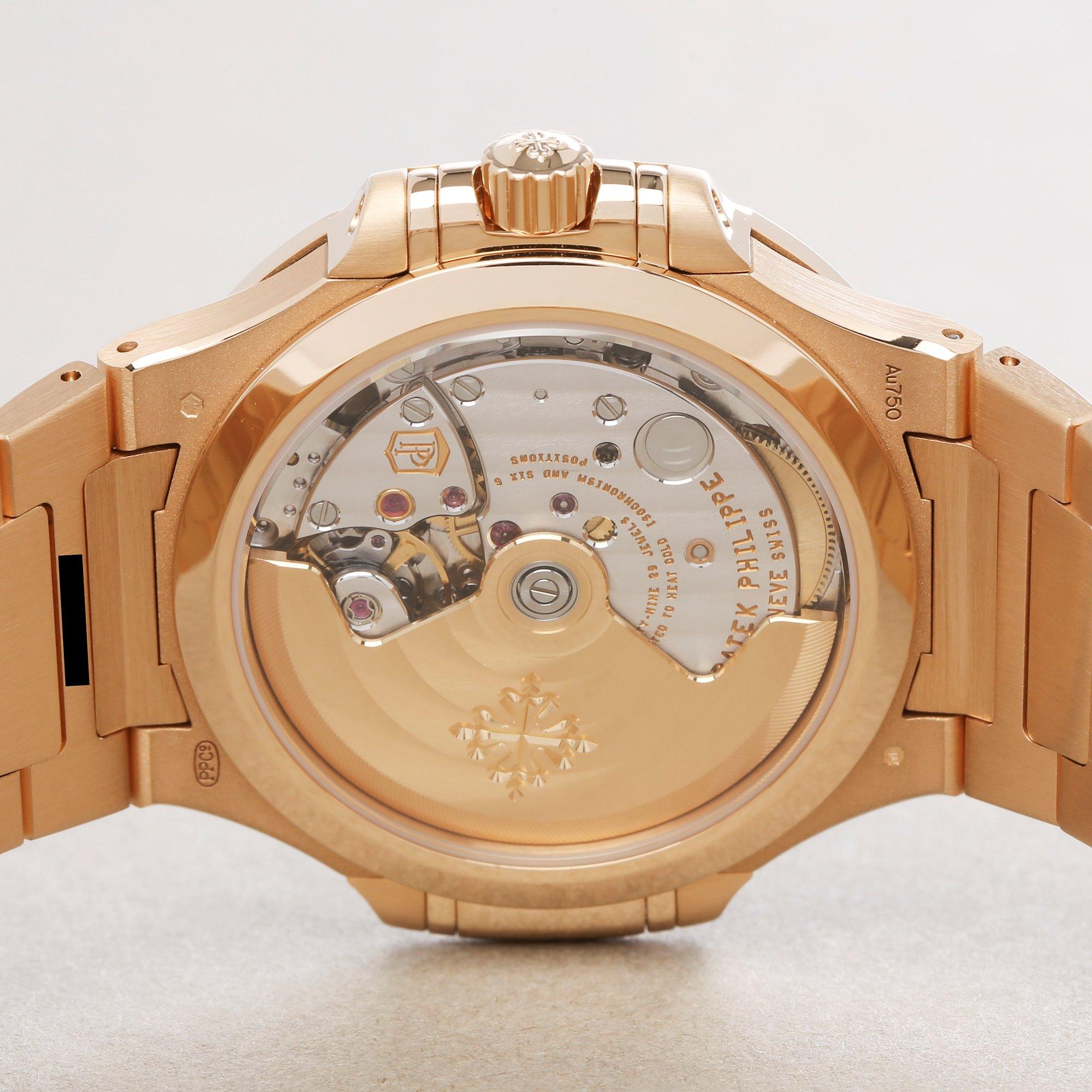 Patek Philippe Nautilus 7118/1200R-010 Unisex Rose Gold Watch 1