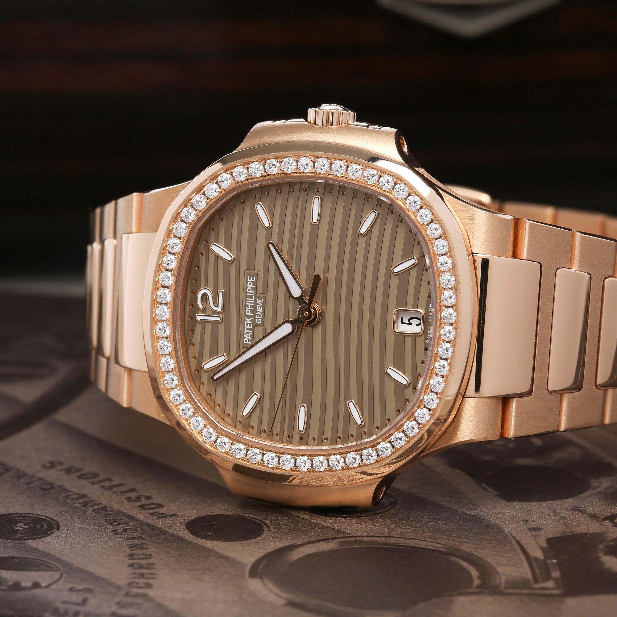Patek Philippe Nautilus 7118/1200R-010 Unisex Rose Gold Watch 2