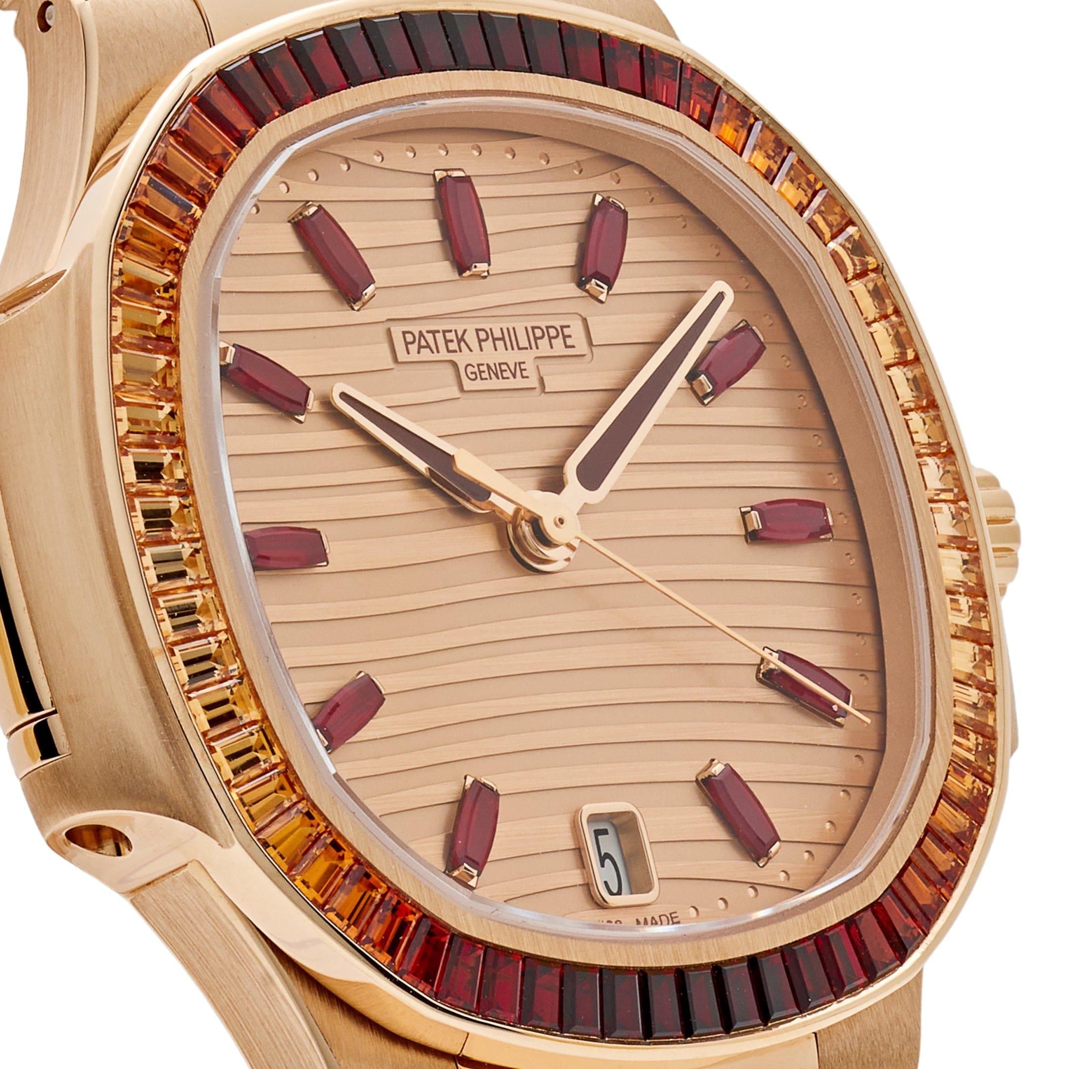 Women's Patek Philippe Nautilus 7118/1300R-001 'Ladies' Rose Gold (2023) For Sale