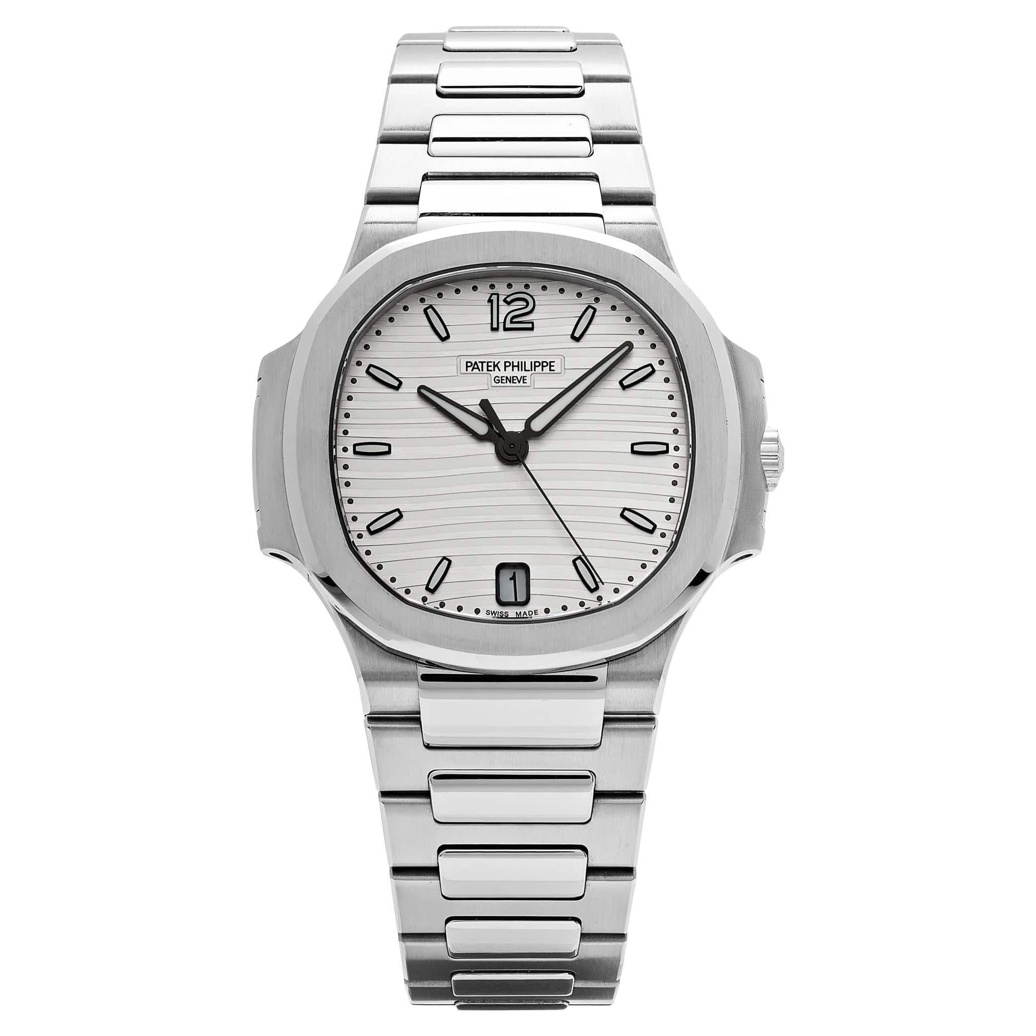 Patek Philippe Nautilus 7118/1A-010 Stainless Steel Silvery opaline Dial (2019)