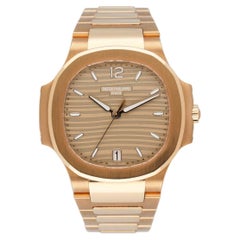 Patek Philippe Nautilus 7118/1R 18K Rose Gold Ladies Watch Box Papers