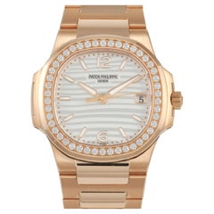 Patek Philippe Nautilus Diamond Quartz Ladies Watch 7010/1R-011