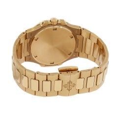 Patek Philippe Nautilus Ladies Rose Gold Watch Diamond Bezel 7010/1R-001