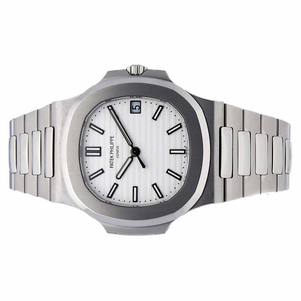 Patek Philippe Nautilus Men’s Stainless Steel Watch 5711/1A-011 In Excellent Condition In Miami, FL