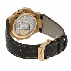 Patek Philippe Nautilus Moon Phase Rose Gold Watch 5712R-001