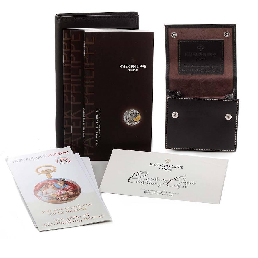 Patek Philippe Nautilus MOP Stahl-Damenuhr 7008 mit Diamant-Zifferblatt im Angebot 7