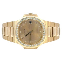 PATEK PHILIPPE NAUTILUS REF. 3800/1J 18K Gold with Diamonds