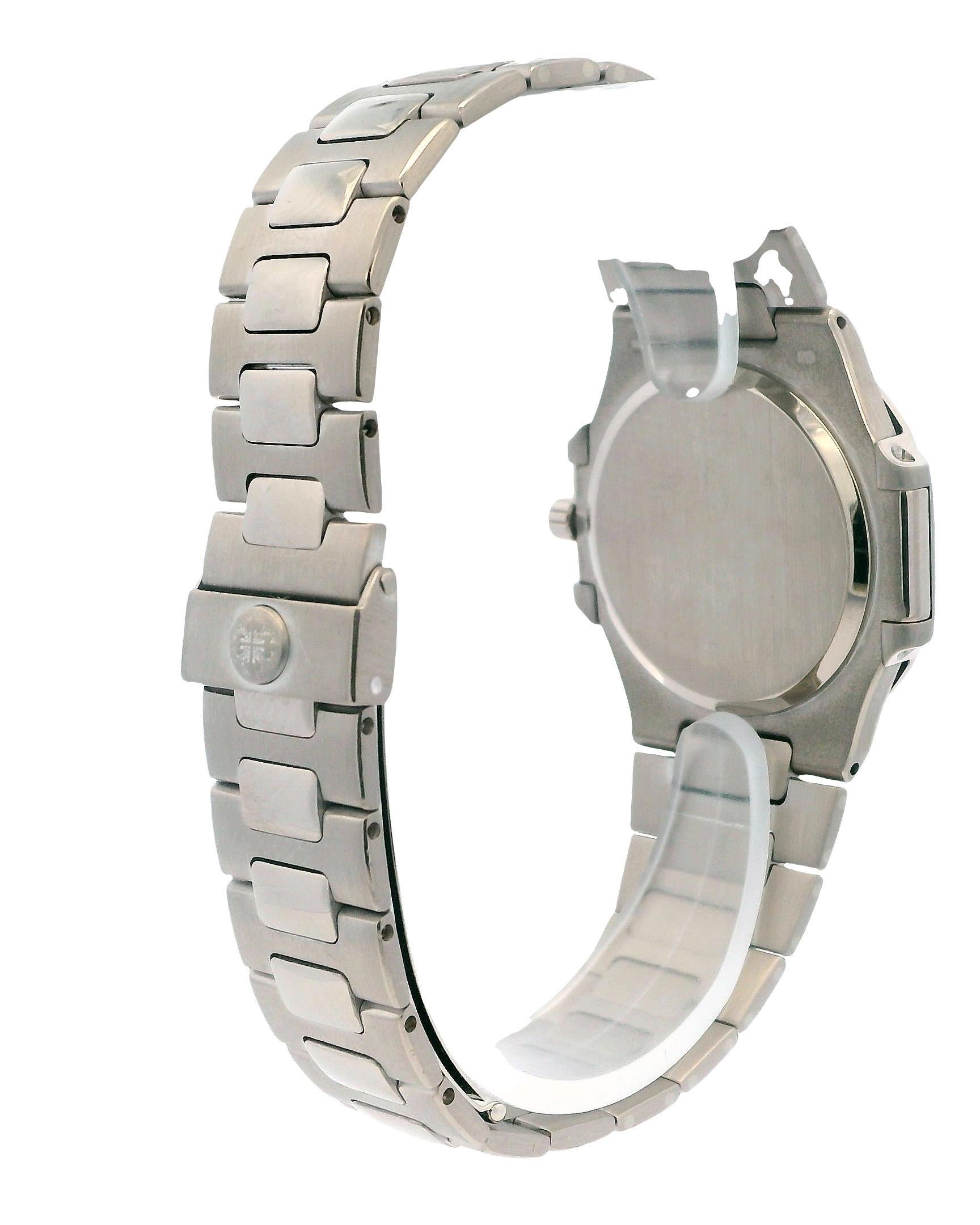 Patek Philippe nautilus ref 3900/1G Blue Diamond Dial w/ Archive Excellent état - En vente à Great Neck Plaza, NY