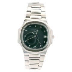 Patek Philippe nautilus ref 3900/1G Blue Diamond Dial w/ Archive