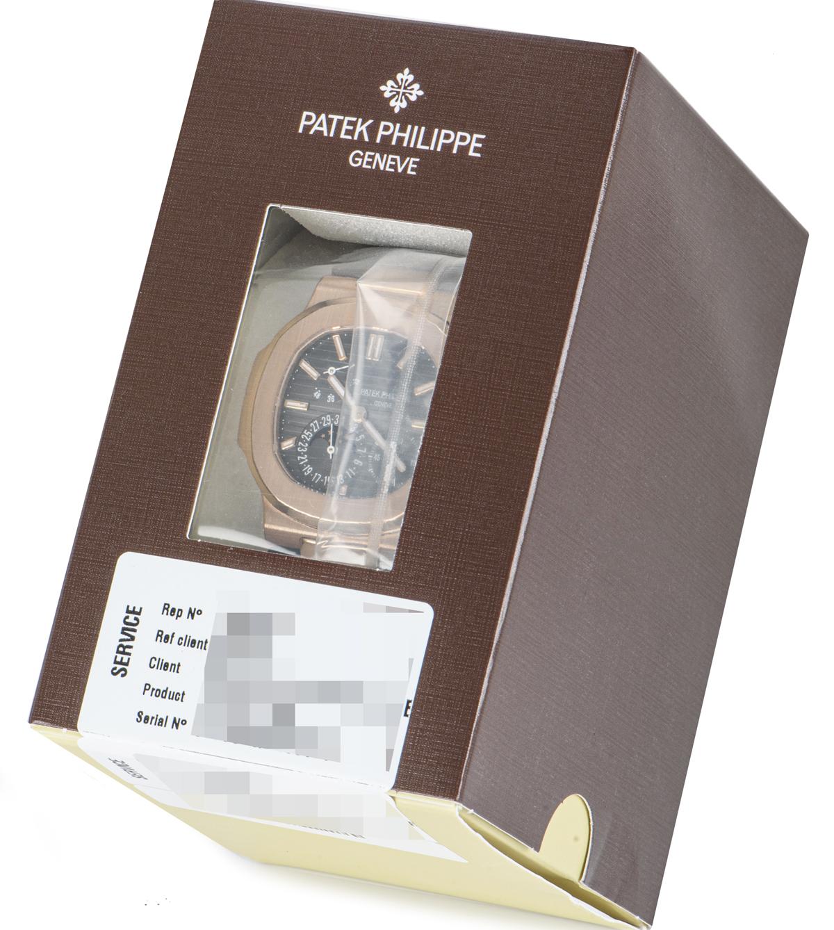 Men's Patek Philippe Nautilus Service Sealed 5712R-001 For Sale