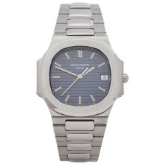 Used Patek Philippe Nautilus Sigma Dial Stainless Steel 3900 Wristwatch
