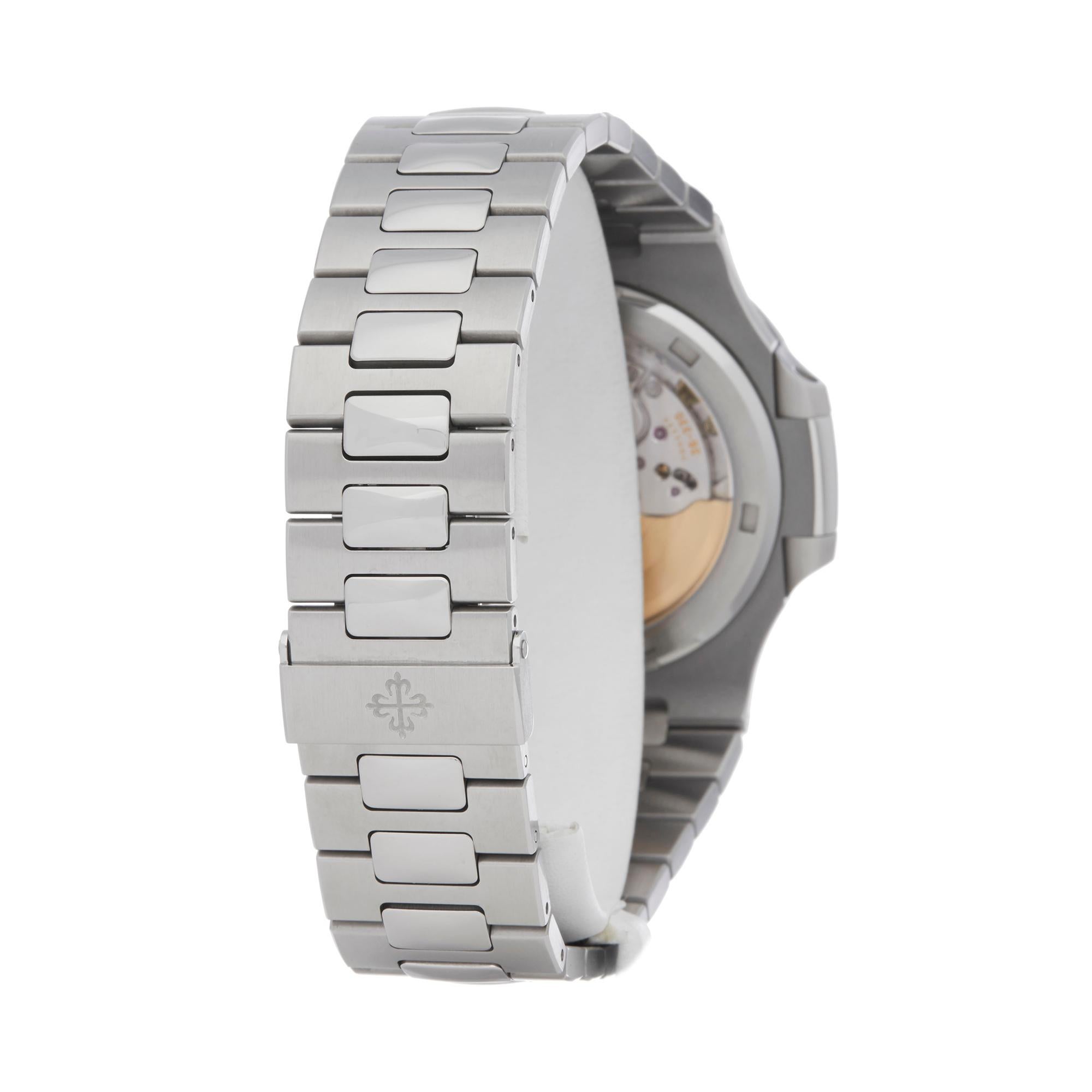 Patek Philippe Nautilus Stainless Steel 5711/1A-010 In Excellent Condition In Bishops Stortford, Hertfordshire