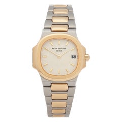 Used Patek Philippe Nautilus Stainless Steel and Yellow Gold 4700