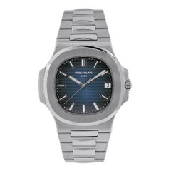 Patek Philippe Nautilus Stainless Steel Blue Dial Watch 5711/1A-010