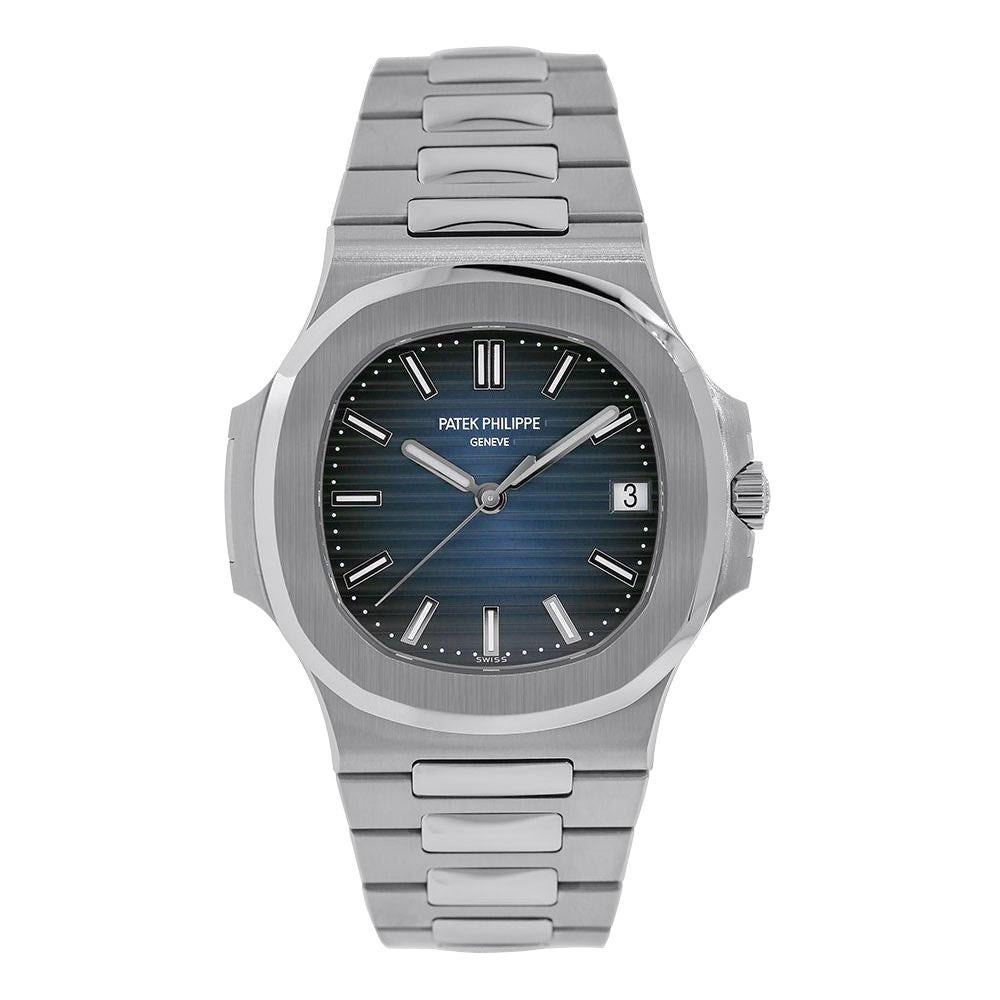 Patek Philippe Nautilus Stainless Steel Blue Dial Watch 5711/1A-010