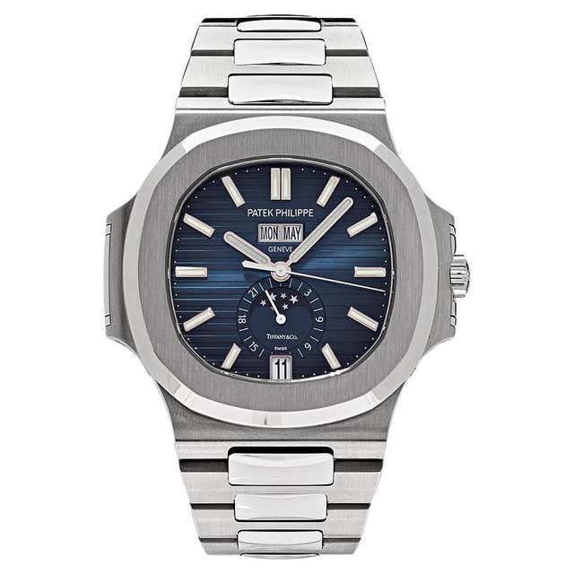Patek Philippe 1461/1A Stainless Steel Calatrava Tiffany and Co. Watch ...